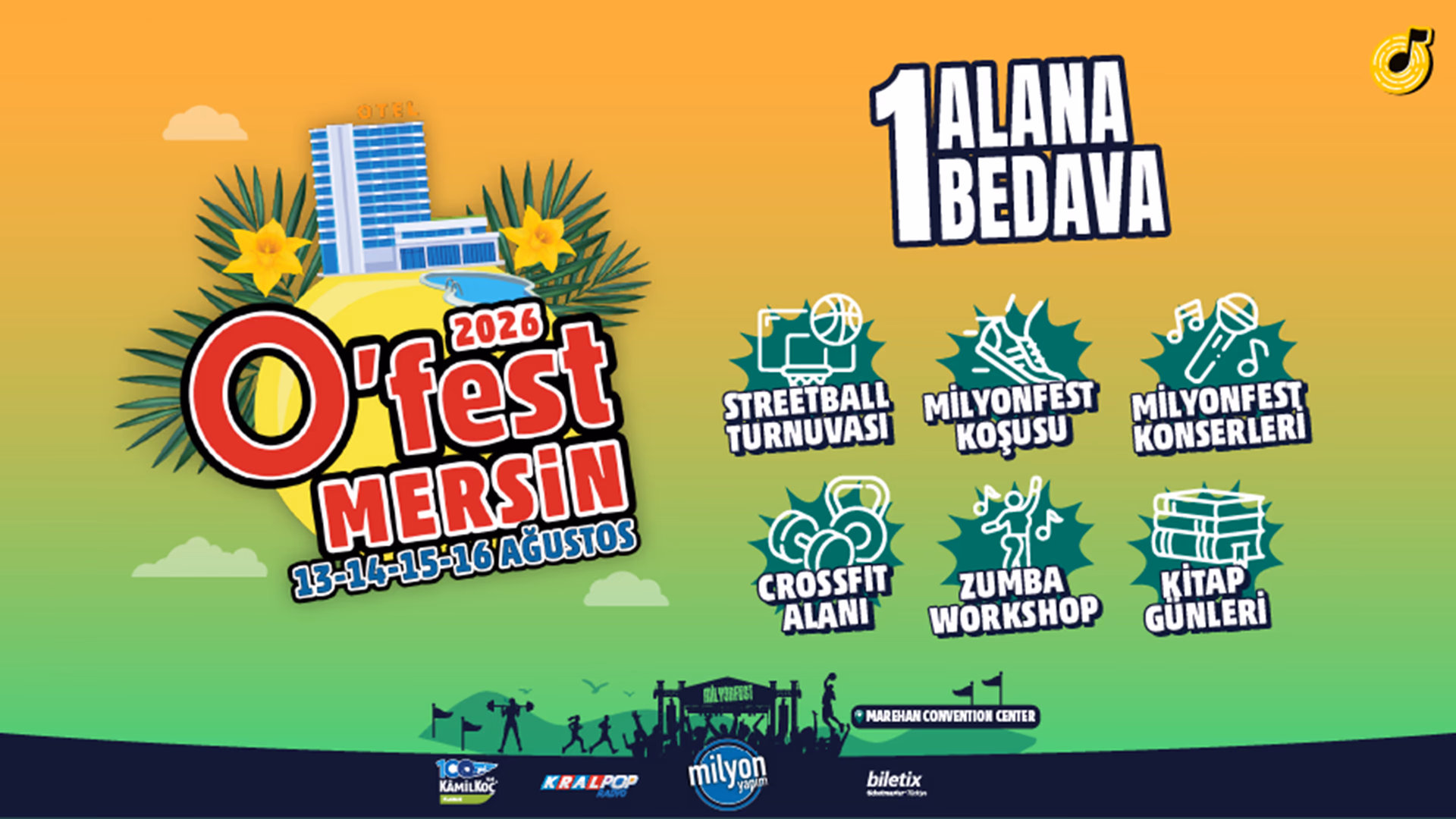 Ofest Mersin 2026 - Cumartesi