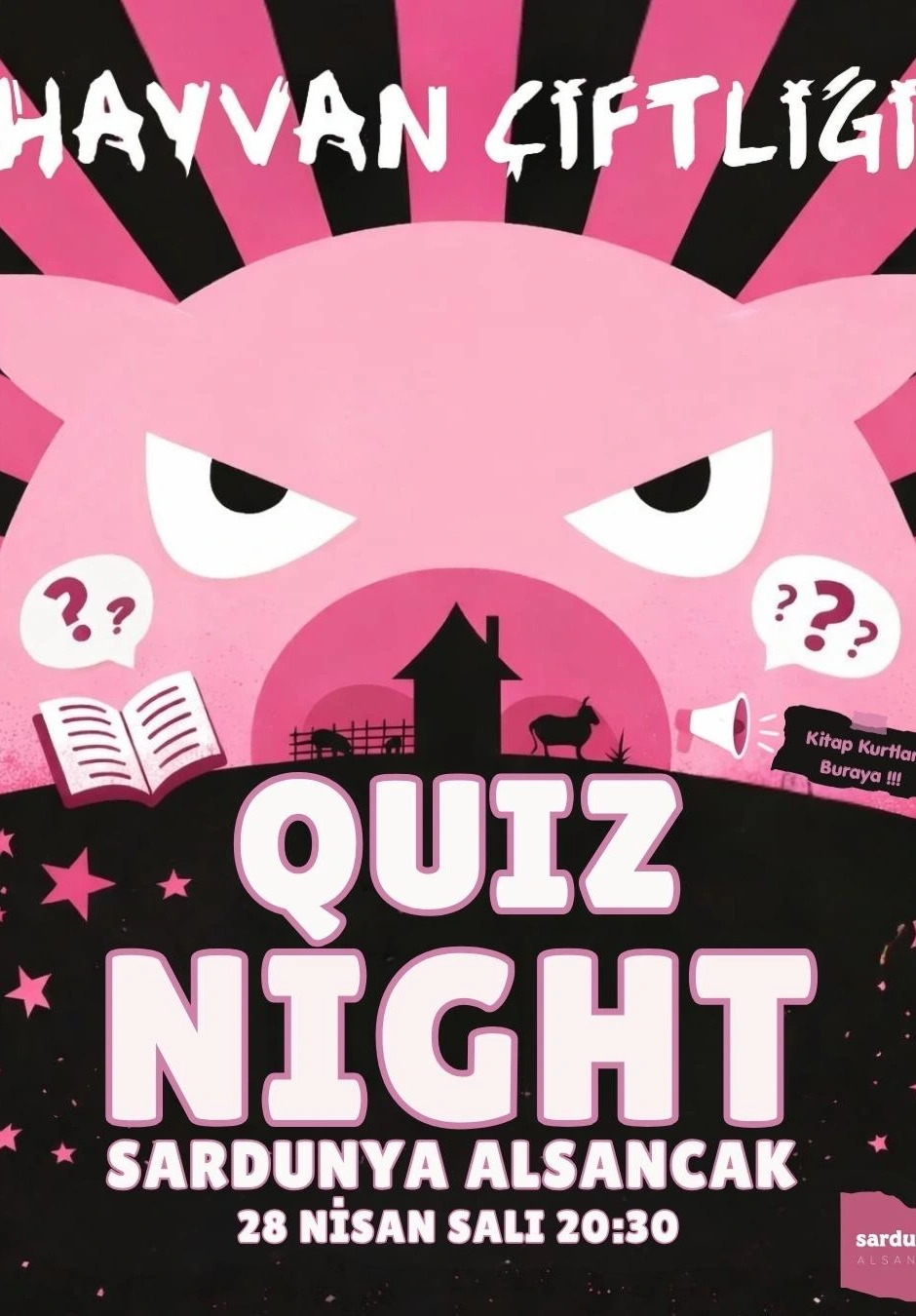 Hayvan Çiftliği Quiz Night