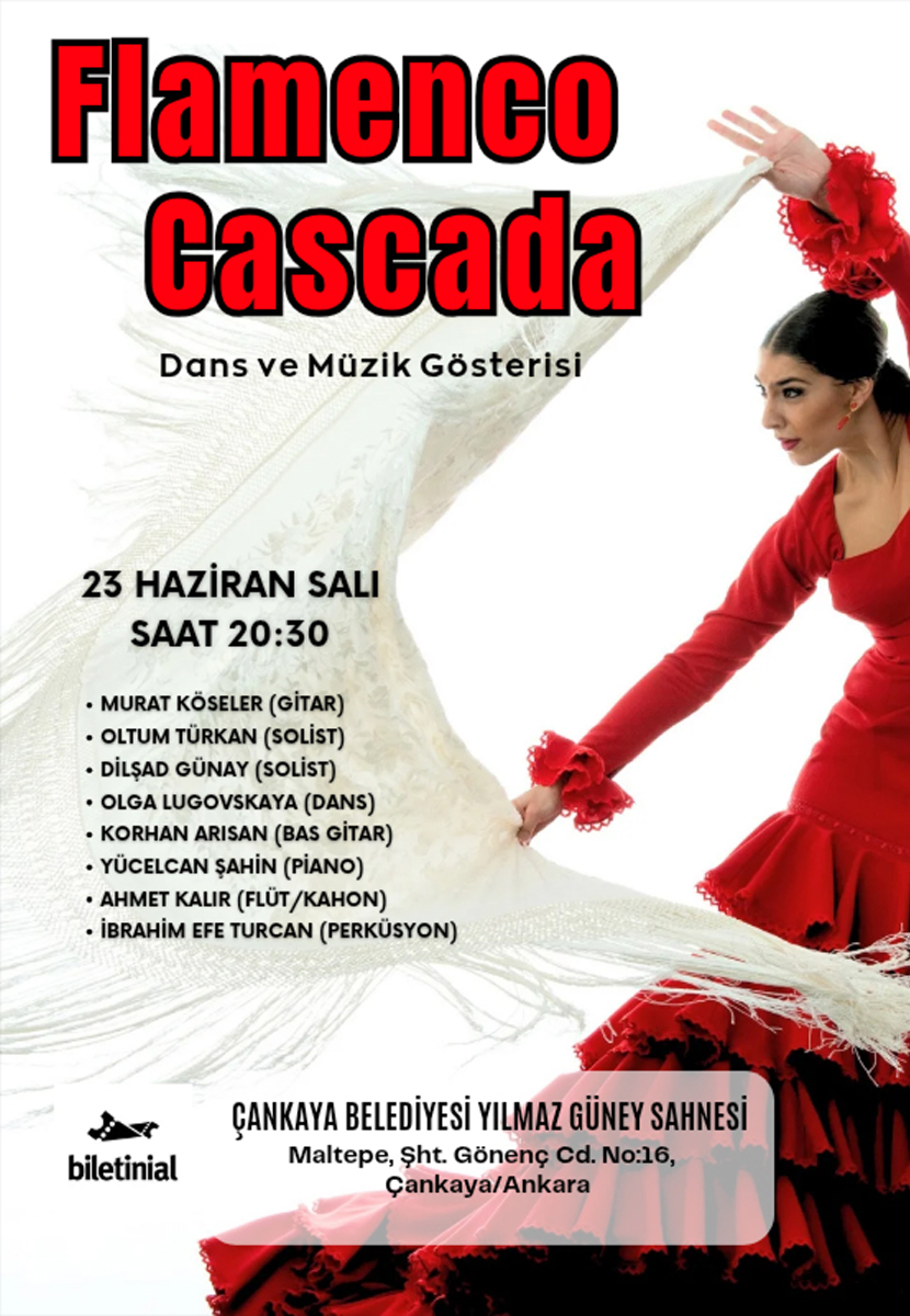 Flamenco Cascada (Flamenko Dans ve Müzik Gösterisi)