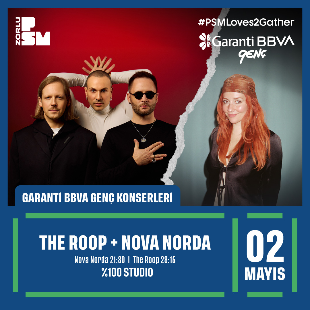 Garanti BBVA Genç Konserleri: The Roop + Nova Norda