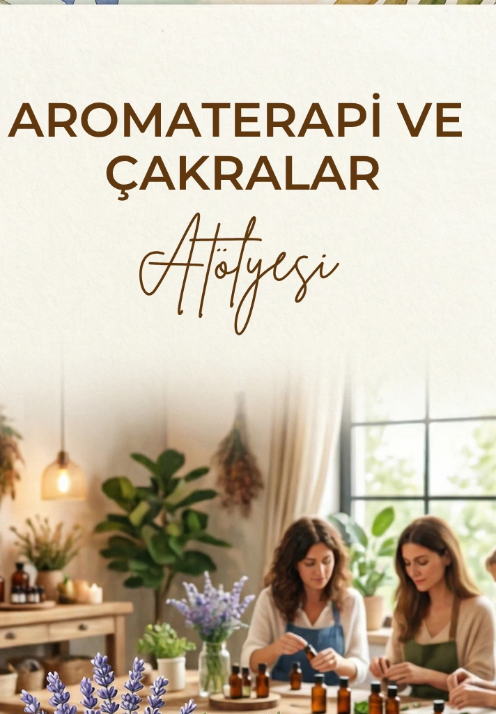 Aromaterapi ve Çakralar Atölyesi: Kokuların Şifalı Dünyasına Yolculuk