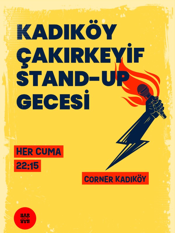 Kadıköy Çakırkeyif Stand up Gecesi