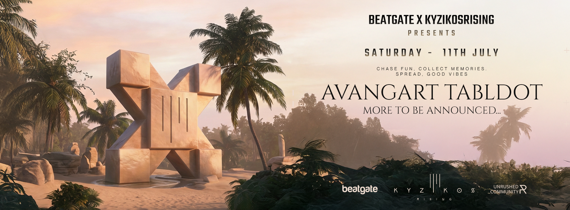 AVANGART TABLDOT — PRESENTED BY BEATGATE X KYZIKOS RISING