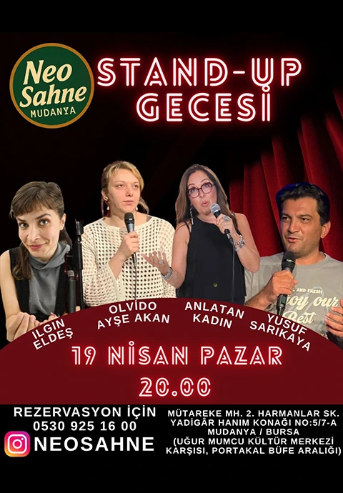 Mudanya Dörtlü Komedi Gecesi
