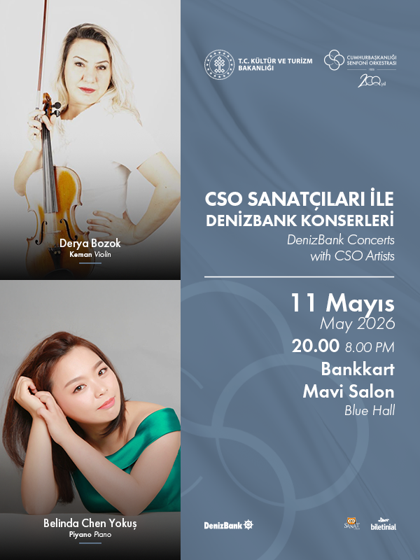 CSO Sanatçıları ile DenizBank Konserleri 11 Mayıs