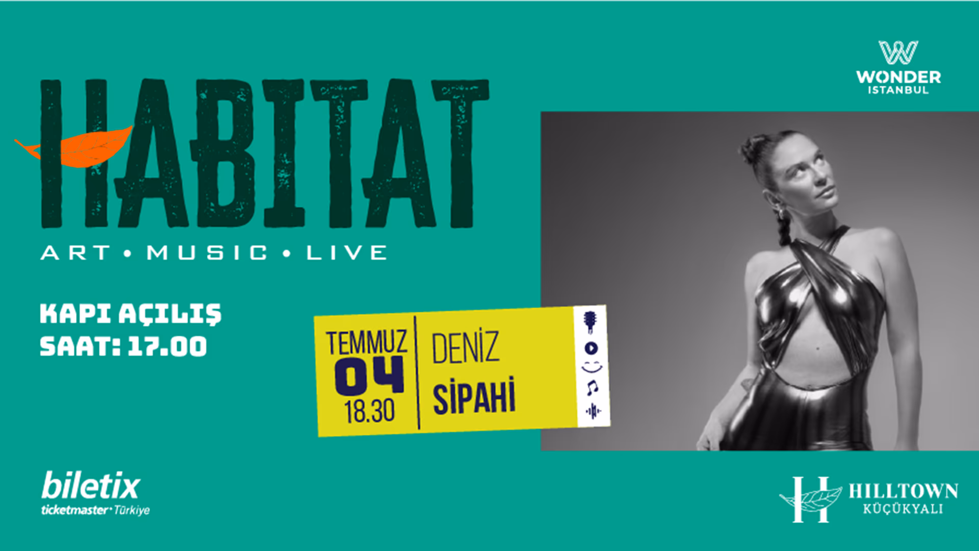 HABITAT Art Music Live-Deniz Sipahi-Mirkelam-Kargo