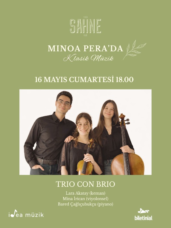 Hagai Shaham (keman), Michael Shaham (keman) & Noga Shaham (viyola)