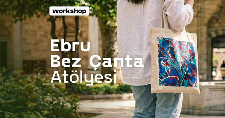 22 Mart | Ebru ile Bez Çanta Tasarım Atölyesi