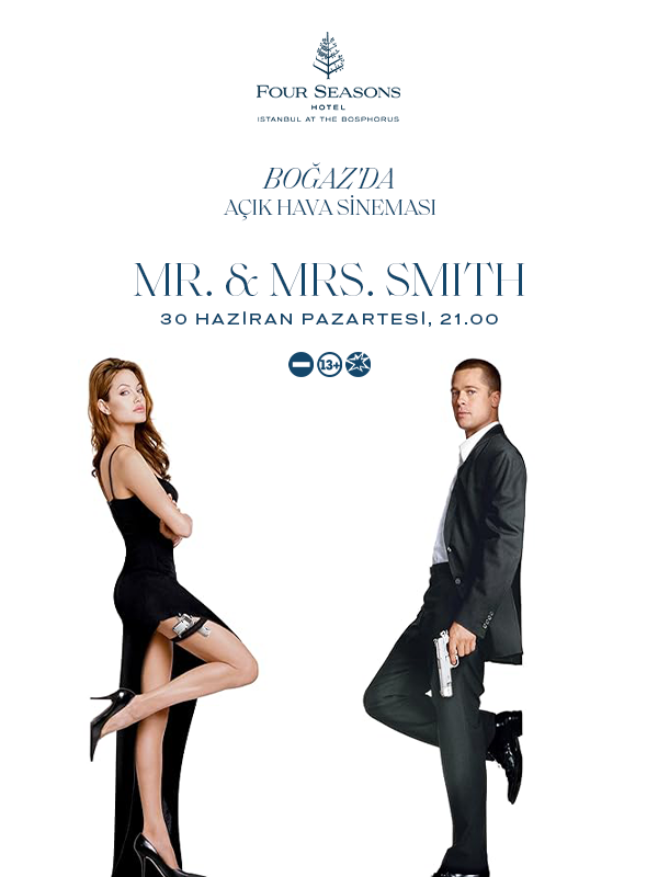 Boğaz'da Açık Hava Sineması - Mr. & Mrs. Smith