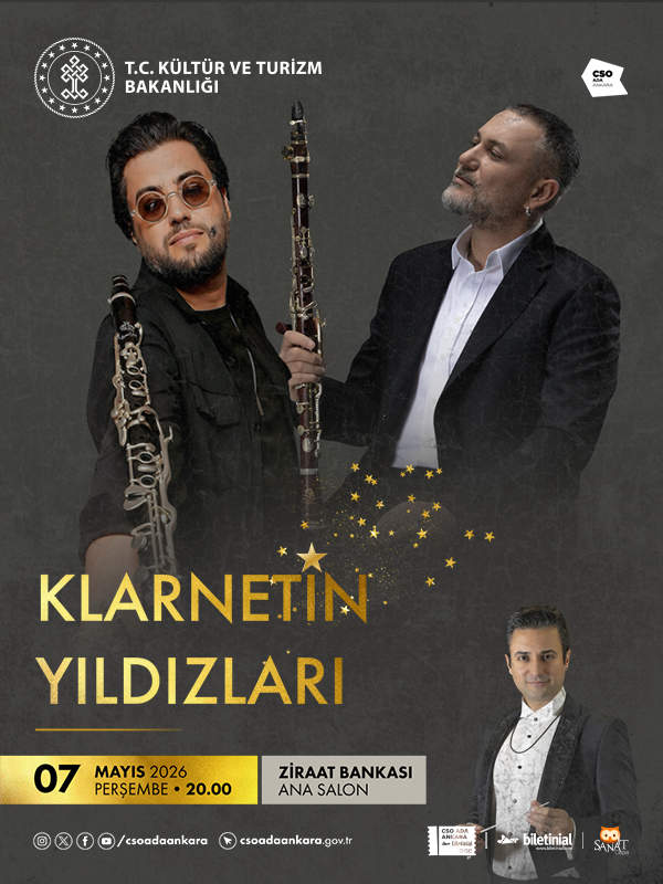 Klarnetin Yıldızları - Serkan Çağrı ve Hüsnü Şenlendirici’den Dev Konser