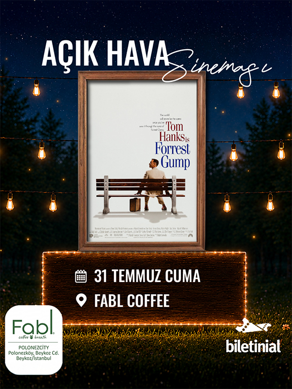 Açık Hava Sineması - Forrest Gump