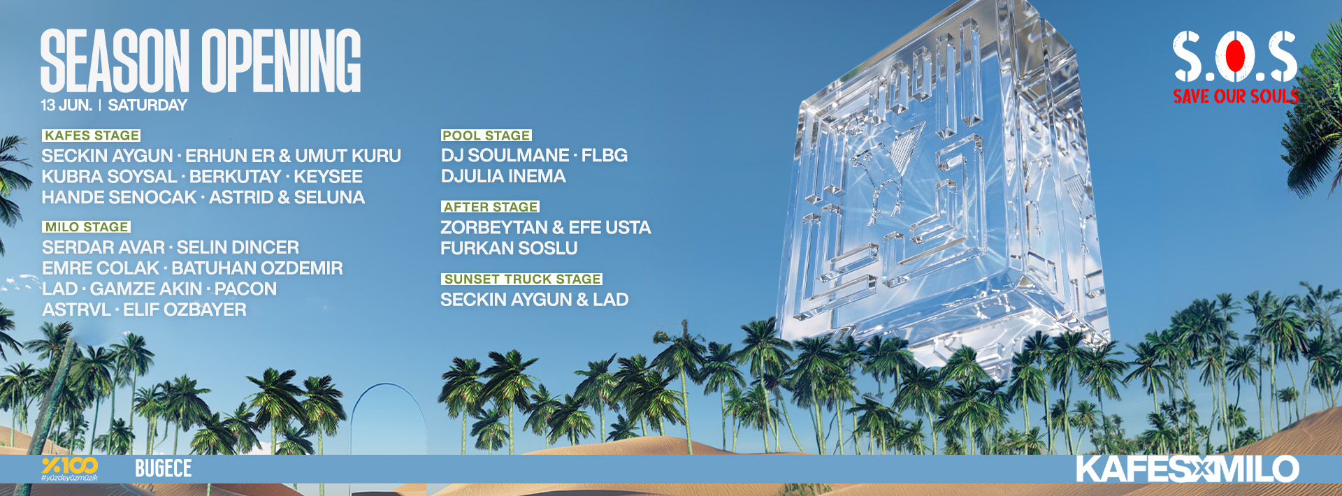 S.O.S SEASON OPENING │ KAFES X MILO OPENING WEEKEND DAY 1