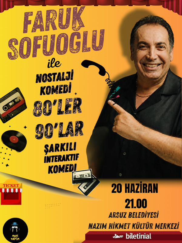 Faruk Sofuoğlu ile interaktif Komedi