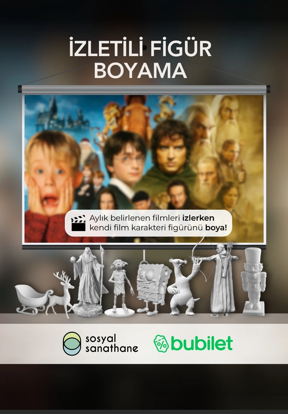 İzletili 3D Figür Boyama Workshop: Sosyal Sanathane İstanbul