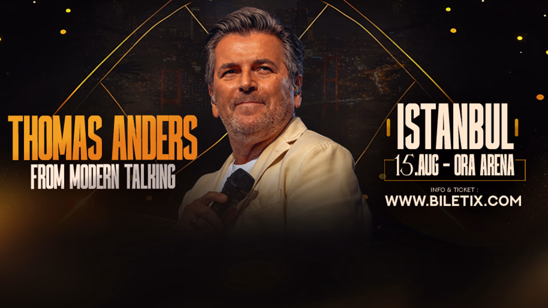 Thomas Anders from Modern Talking