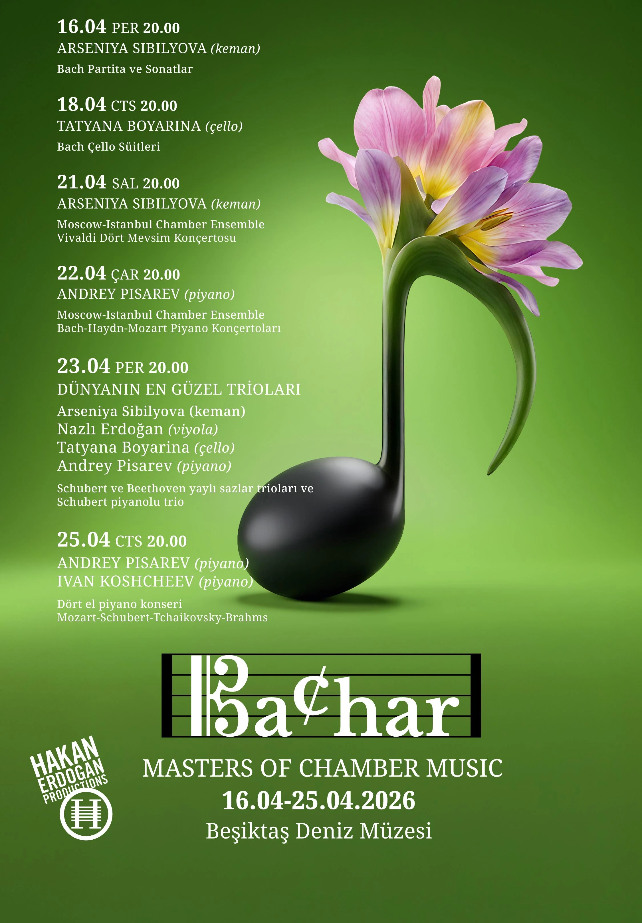 Bachar - Tatyana Boyarina (Çello) - Bach Çello Süitler