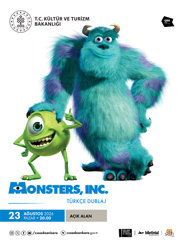 Açık Hava Sineması - Monsters Inc. / Sevimli Canavarla (Türkçe Dublaj)