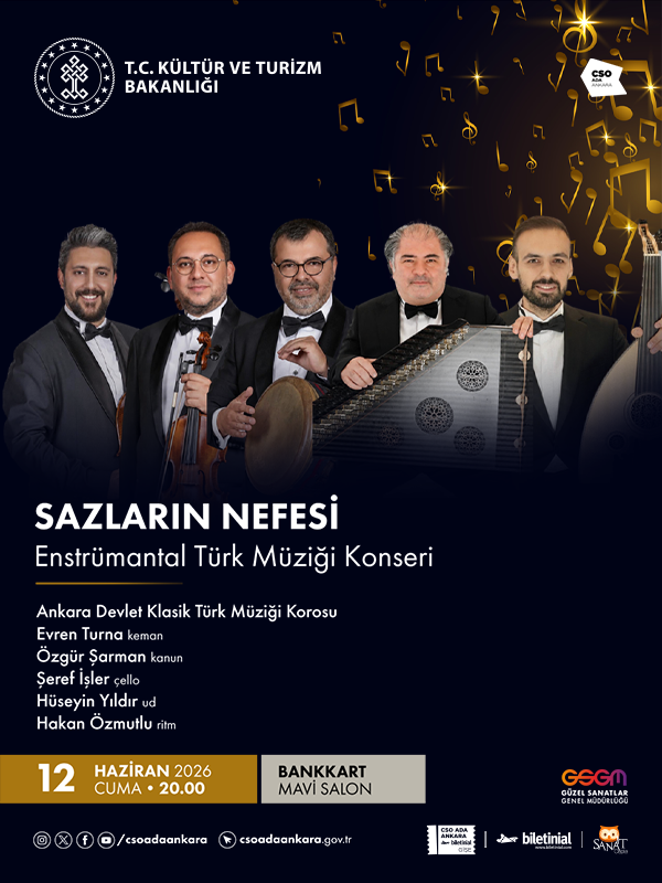 Sazların Nefesi - Enstrümantal Türk Müziği Konseri