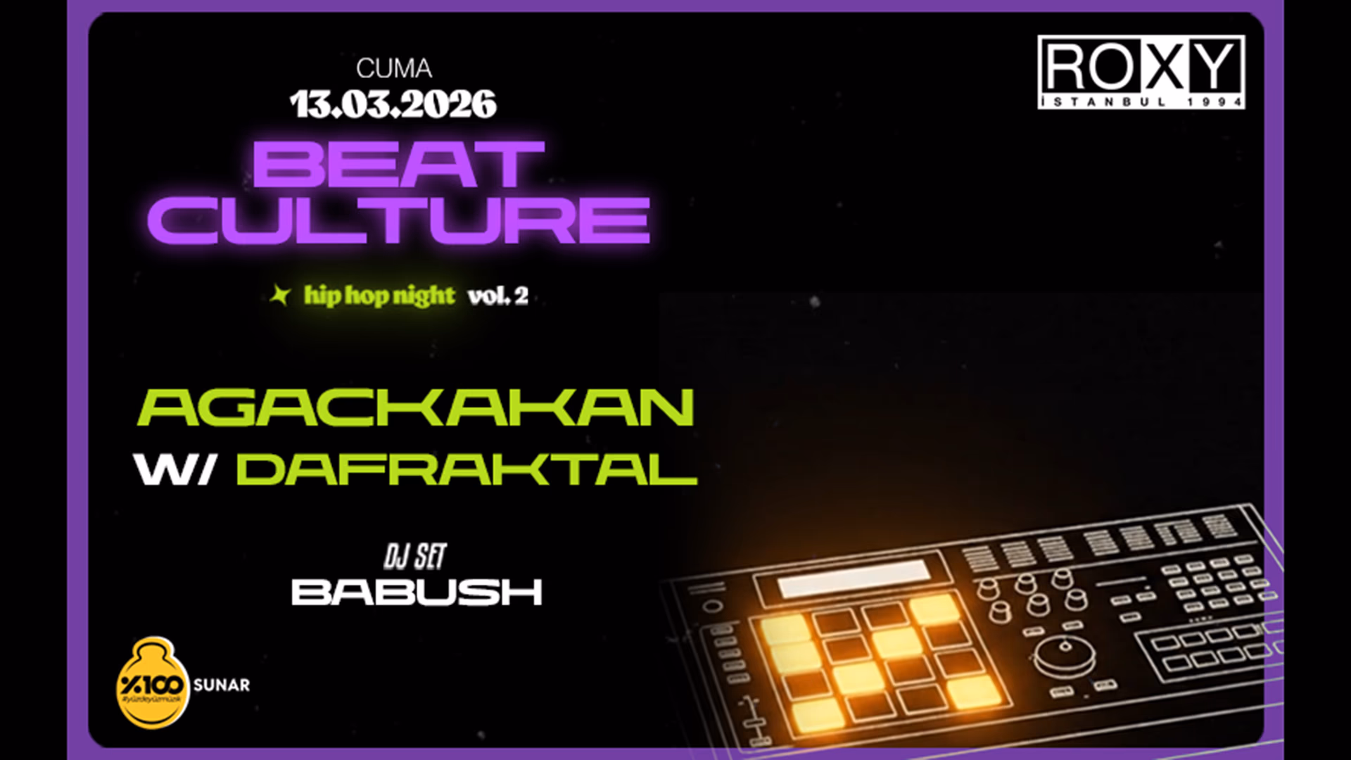 Beat Culture Vol II - Ağaçkakan w/ Dafraktal