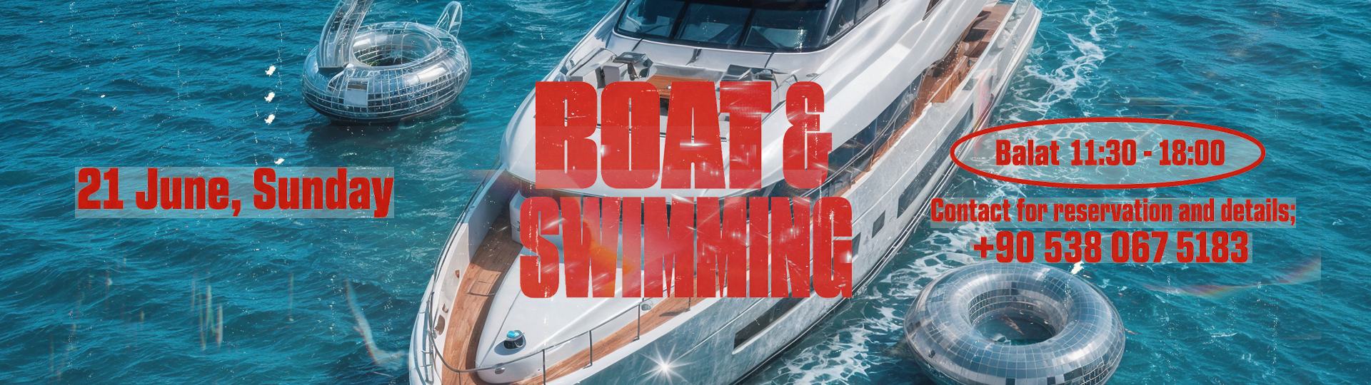 Techno Of İstanbul | Boat & Swimming