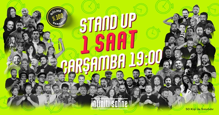 Stand up Bir Saat Beyoğlu Çarşamba