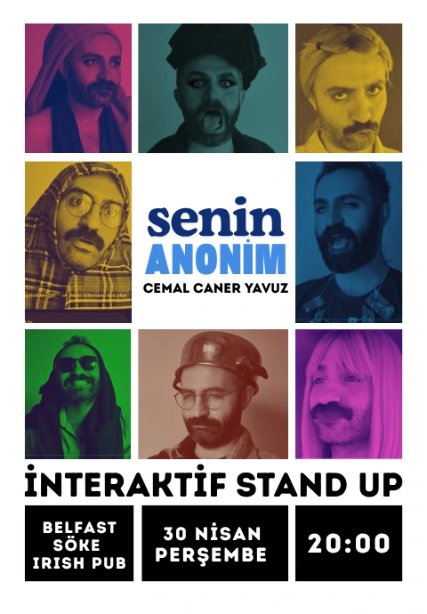 Cemal Caner Yavuz - Senin Anonim (İnteraktif Stand Up Gecesi)