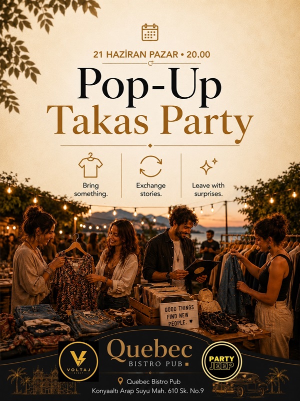 Pop-Up Takas Party