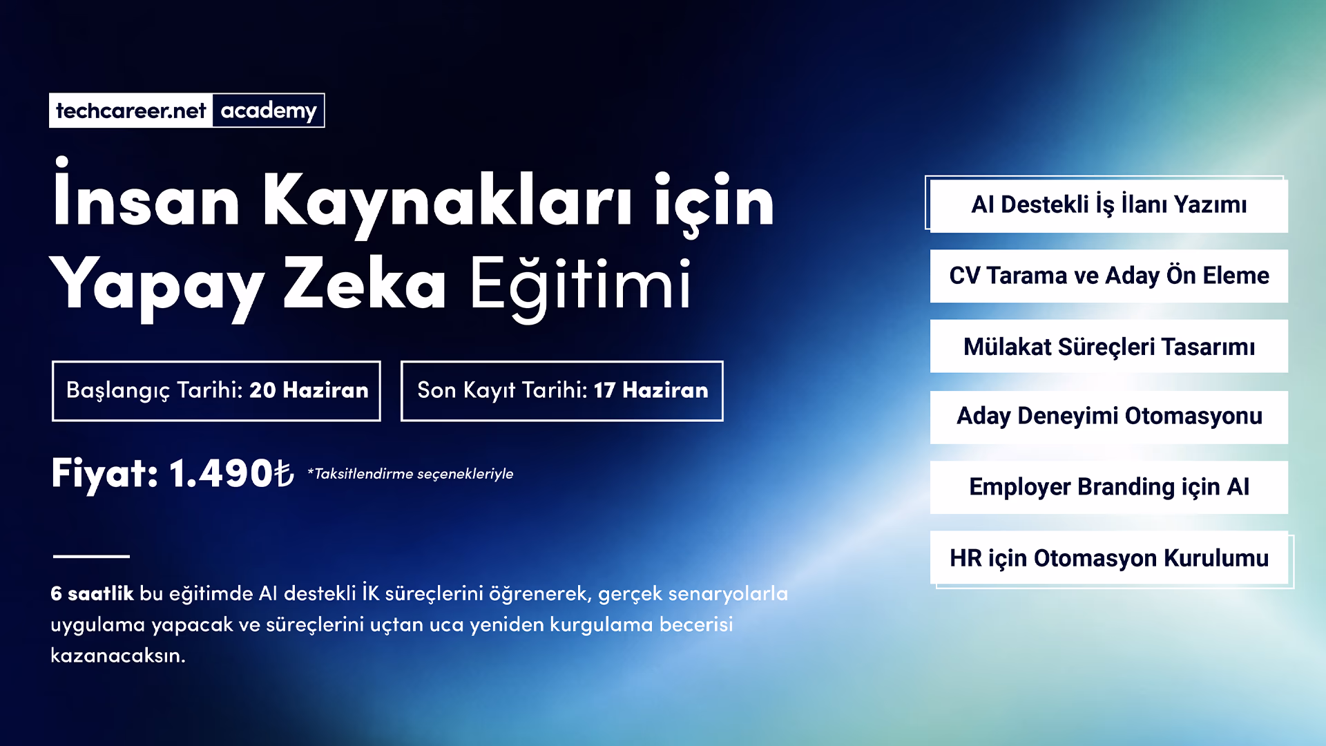 İnsan Kaynakları İçin Yapay Zeka Eğitimi