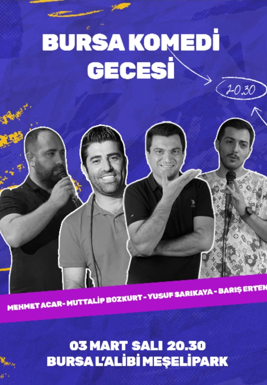 Bursa Dörtlü Komedi Gecesi