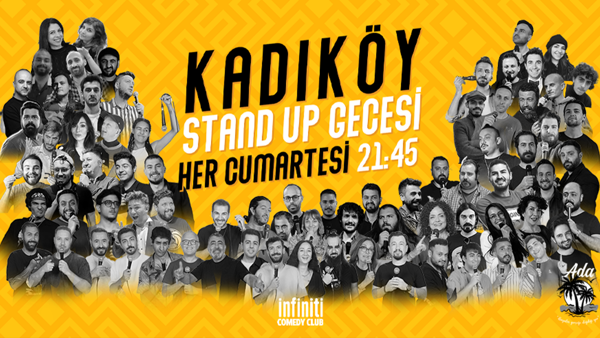 Kadıköy Stand Up Gecesi Cumartesi 21:45