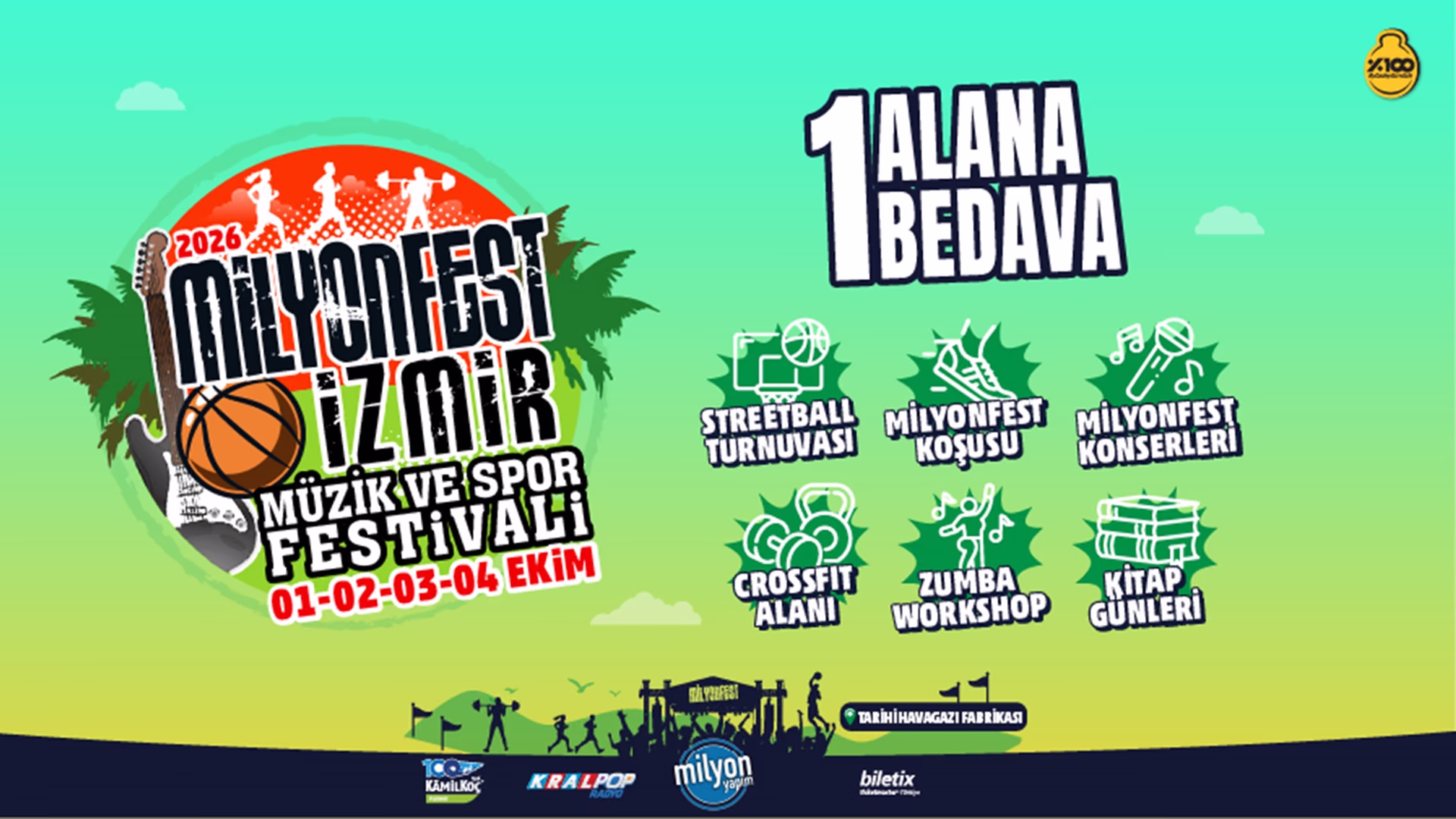 Milyonfest İzmir 2026 - Perşembe