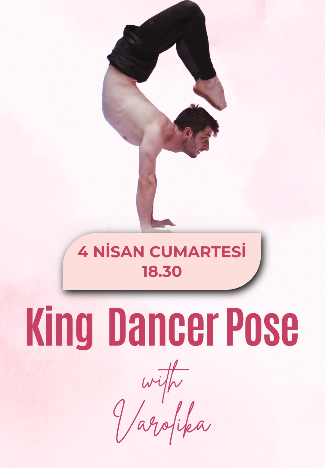 King Dancer Pose with Varolika