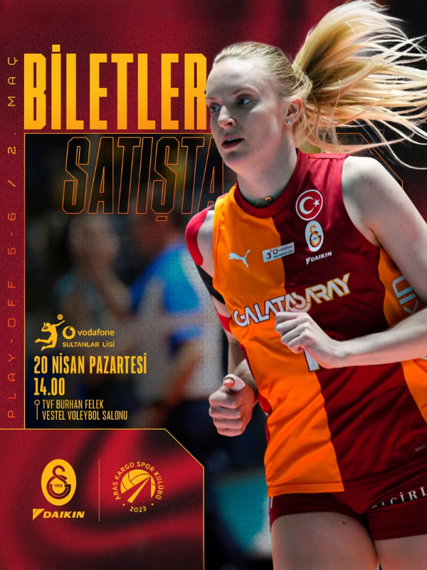 Galatasaray DAIKIN - Aras Kargo Spor Kulübü Play Off 5-6