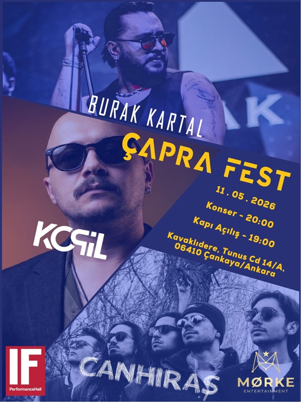 Çapra Fest: Burak Kartal, Kopil, Canhıraş