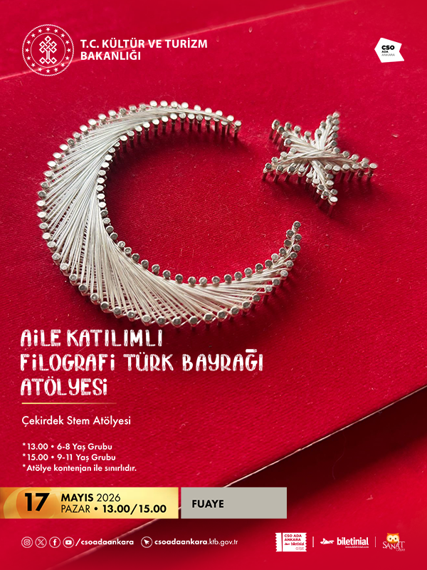 Aile Katılımlı Filografi Türk Bayrağı Atölyesi