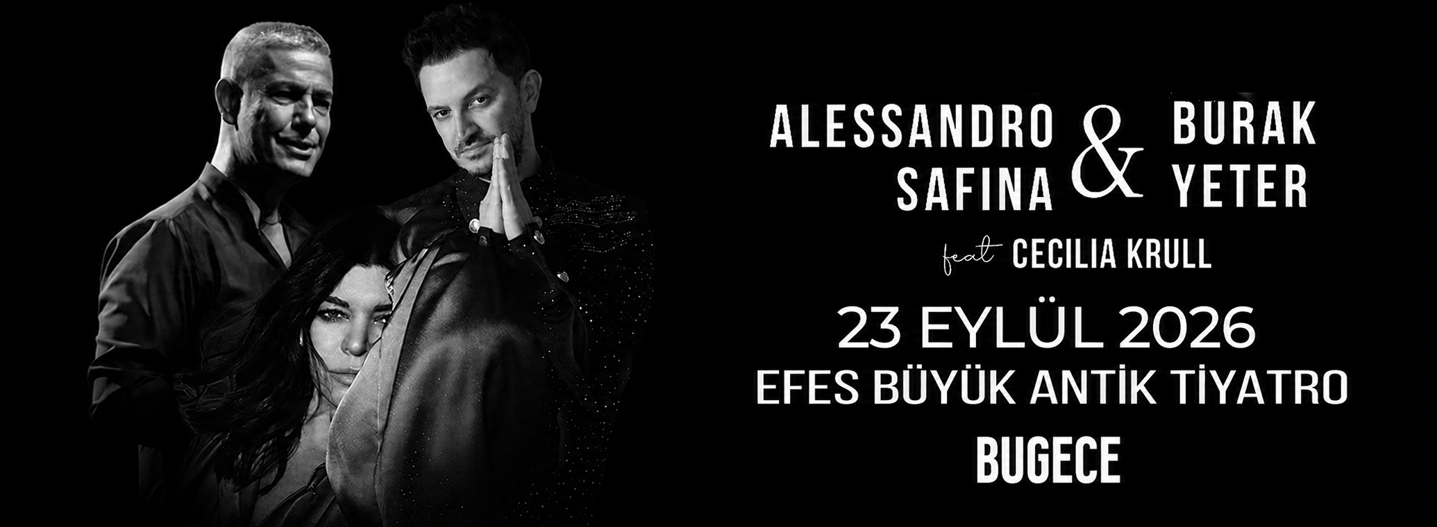Alessandro Safina & Burak Yeter Senfoni Orkestrası - 23 Eylül